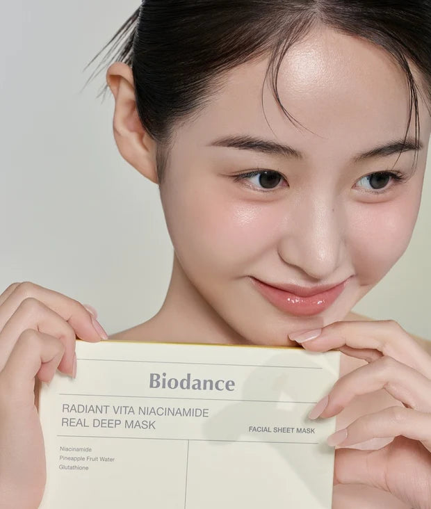 Biodance Radiant Vita Niacinamide Real Deep Mask (Yellow)