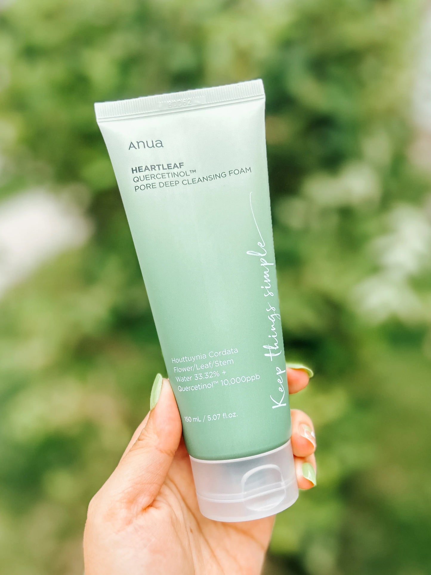 Anua Heartleaf Quercetinol Pore Deep Cleansing Foam 150ml
