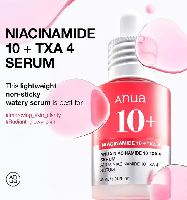 Anua Niacinamide 10% + TXA 4% Serum 30ml