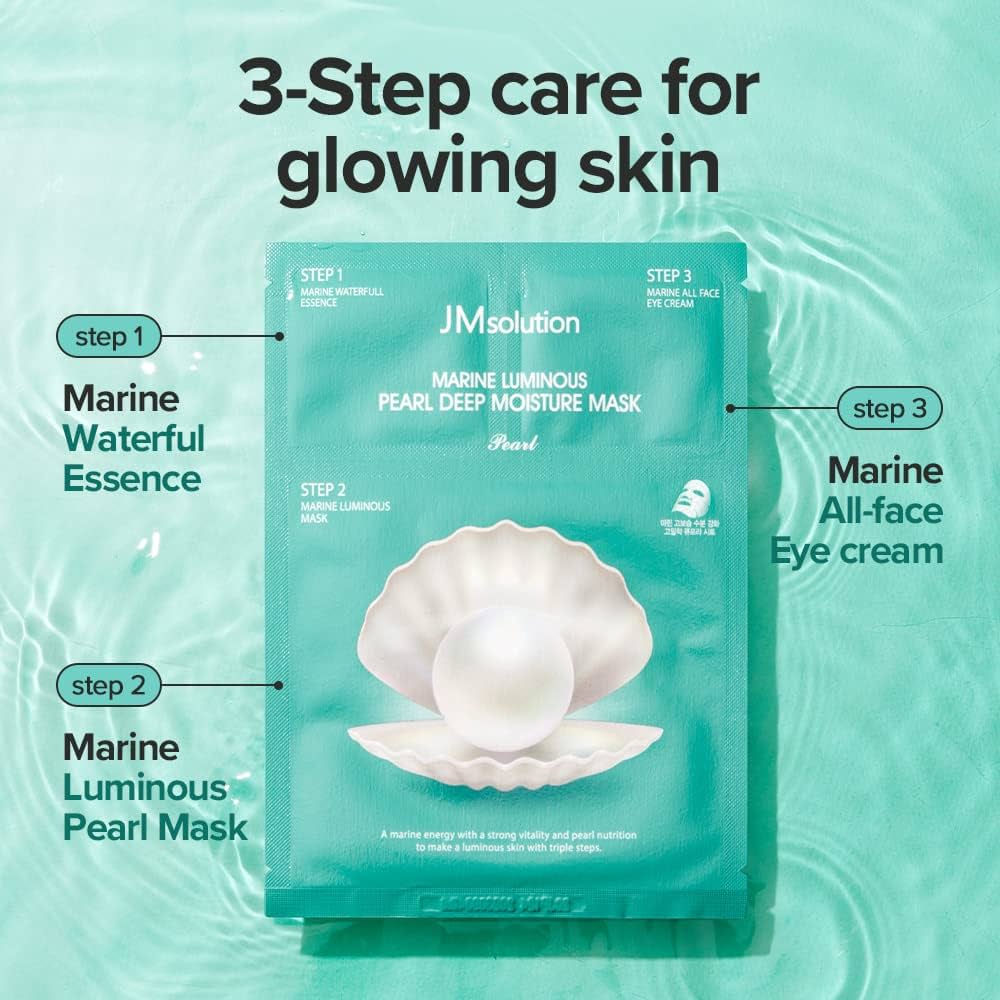 JM Solution Marine Luminous Pearl Deep Moisture Mask - 30 ml
