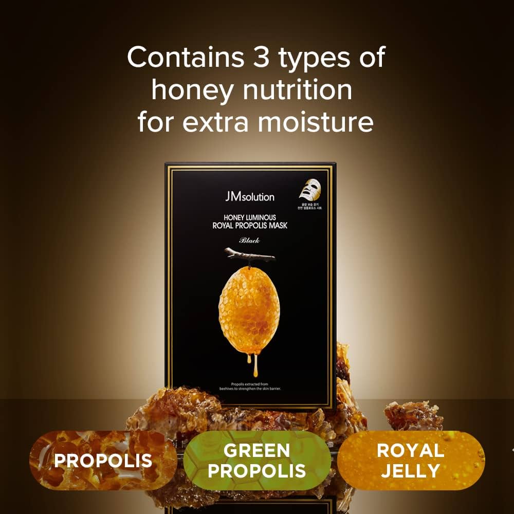 JM Solution Honey Luminous Royal Propolis Mask - 30 ml